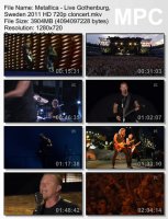 Metallica - Live Gothenburg, Sweden HD 720p BDRip (2011)