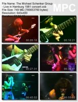 The Michael Schenker Group - Live in Hamburg (DVDRip) (1981)