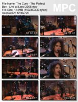 Клип The Cure - The Perfect Boy (Live at Leno) (HD 720p) (2008)