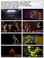 Клип Iron Maiden - Can I Play With Madness (Live) HD 720p (2008)