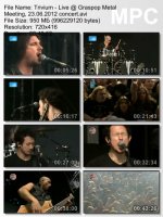 Trivium - Live @ Graspop Metal Meeting (DVDRip) (2012)