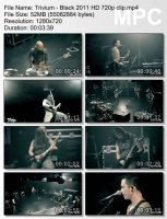 Клип Trivium - Black (HD 720p) (2011)