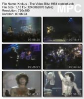 Krokus - The Video Blitz (DVDRip) (1984)