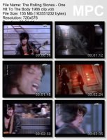 Клип The Rolling Stones - One Hit (To The Body) (1986)