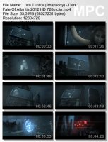 Клип Luca Turilli\'s (Rhapsody) - Dark Fate Of Atlantis HD 720p (2012)
