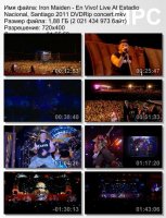 Iron Maiden - En Vivo! Live At Estadio Nacional, Santiago (DVDRip) (2011)