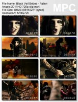 Клип Black Veil Brides - Fallen Angels HD 720p (2011)