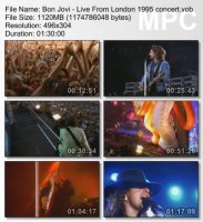 Bon Jovi - Live From London (DVDRip) (1995)