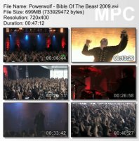 Powerwolf - Bible Of The Beast (DVDRip) (2009)