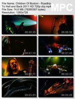 Клип Children Of Bodom - Roadtrip To Hell And Back HD 720p (2011)