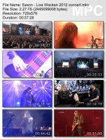 Saxon - Heavy Metal Thunder Live: Eagles Over Wacken (DVDRip) (2012)