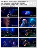 Клип David Gilmour - Coming Back To Life HD 720p (2006)