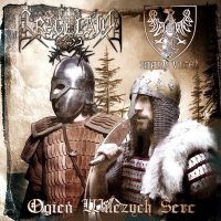 Graveland & Biały Viteź - Ogień Wilczych Serc (Split) (2012)