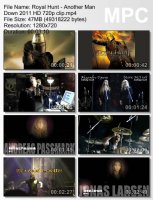 Клип Royal Hunt - Another Man Down HD 720p (2011)