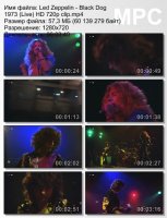 Клип Led Zeppelin - Black Dog (Live) HD 720p (1973)