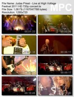 Judas Priest - Live at High Voltage Festival HD 720p (2011)