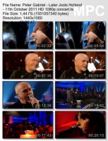 Peter Gabriel - Later Jools Holland HD 1080p (2011)