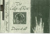 The Calyx Of Rose - Down At All (1991)