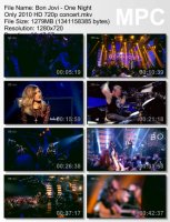 Bon Jovi - One Night Only (HD 720p) (2010)