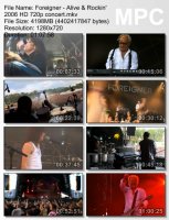 Foreigner - Alive & Rockin\\\\\\\' HD 720p (2006)