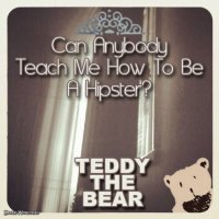 Teddy The Bear - Can Anybody Teach Me How To Be A Hipster? (2013)