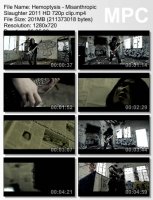 Клип Hemoptysis - Misanthropic Slaughter HD 720p (2011)