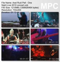 Axel Rudi Pell - One Night Live (2010)