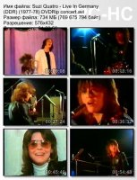 Suzi Quatro - Live In Germany (DDR) (1977-78) (DVDRip) (2008)