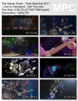 Rush - Time Machine : Live In Cleveland (BDRip HD 720p) (2011)