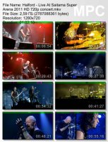 Halford - Live At Saitama Super Arena (BDRip HD 720p) (2011)