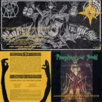 Prophecy Of Doom / Axegrinder - Acknowlegde The Confusion Master / The Rise Of The Serpent (Split) (1990)