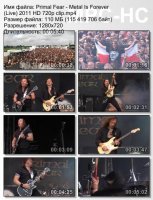 Клип Primal Fear - Metal Is Forever (Live) HD 720p (2011)