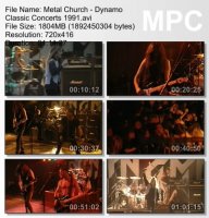 Metal Church - Dynamo Classic Concerts (DVDRip) (1991)