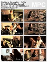 Клип Gamma Ray - Gamma Ray - To The Metal! HD 720p (2010)