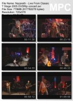 Nazareth - Live From Classic T Stage (DVDRip) (2005)