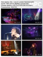 Dio - Live In London (Hammersmith Apollo 1993) (BDRip) (2014)