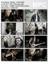 Клип Almah - Late Night In \'85 HD 720p (2011)