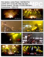 Клип Judas Priest - Hell Bent For Leather (Live) HD 720p (2011)