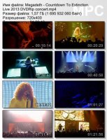 Megadeth - Countdown To Extinction: Live (DVDRip) (2013)