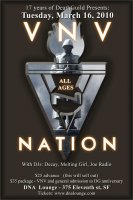 VNV Nation - Live @ DNA Lounge - San Francisco (USA) (2010)