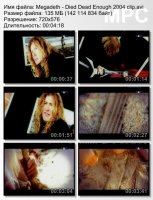 Клип Megadeth - Died Dead Enough (2004)