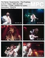 Клип Queensryche - The Prophesy (Live In Tokyo) (1983)