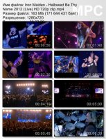 Клип Iron Maiden - Hallowed Be Thy Name (Live) HD 720p (2012)