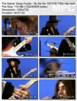 Клип Deep Purple - No No No (Remastered) HD 720p (1971)