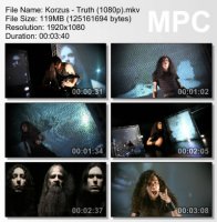 Клип Korzus - Truth (HD 1080p) (2010)