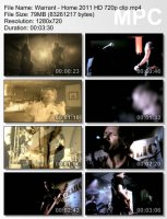 Клип Warrant - Home HD 720p (2011)
