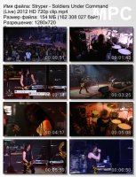 Клип Stryper - Soldiers Under Command (Live) HD 720p (2012)