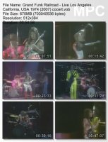 Grand Funk Railroad - Live Los Angeles, California, USA (DVDRip) (1974)