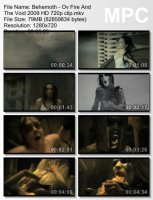 Клип Behemoth - Ov Fire And The Void (HD 720p) (2009)