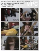 Клип Deep Purple - Speed King (1970)